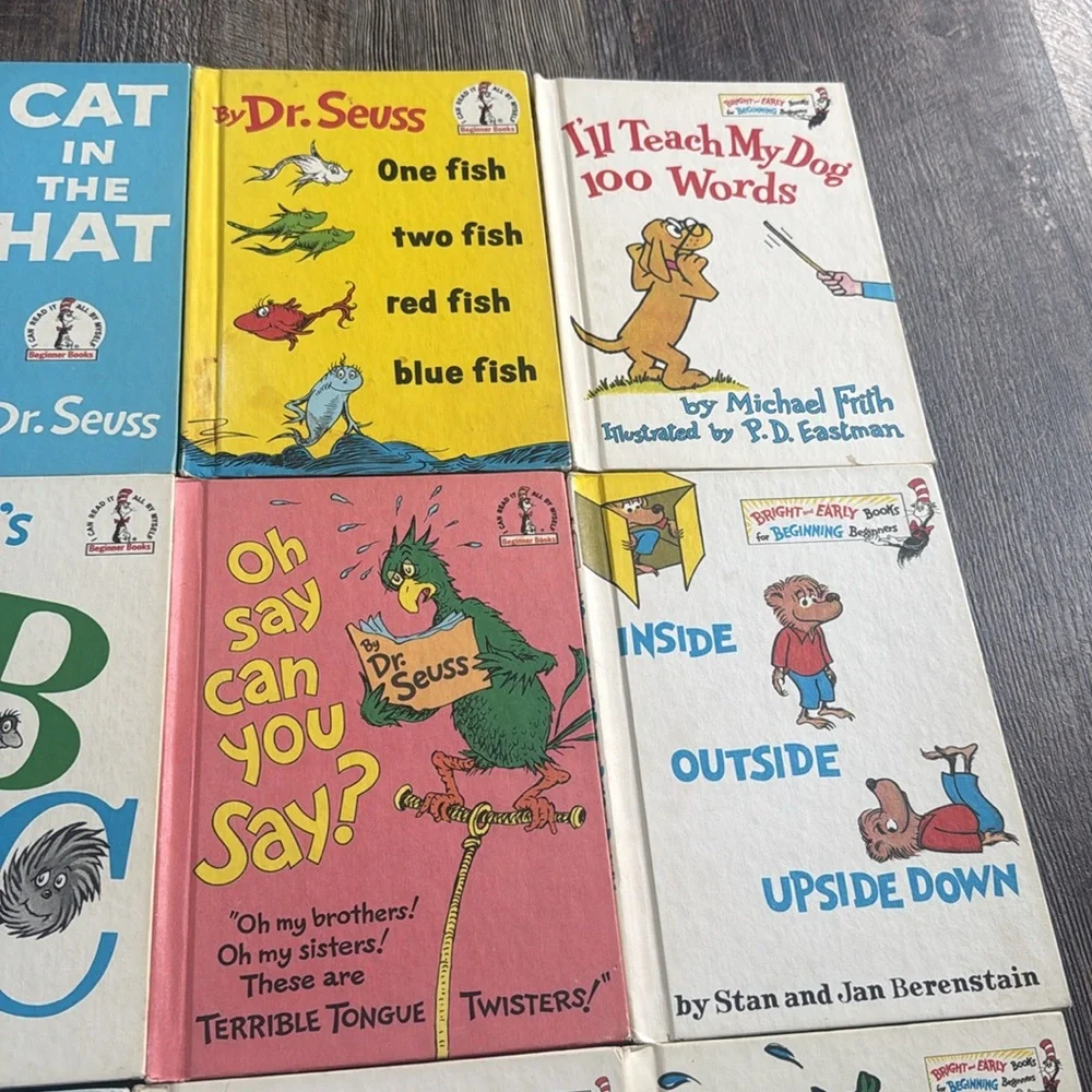 Dr. Seuss Lot of 12 Hardcover Books Some Rare Titles Book Club Editions - Picture 3 of 16